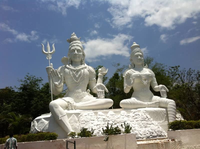 Shiva Parvati statues