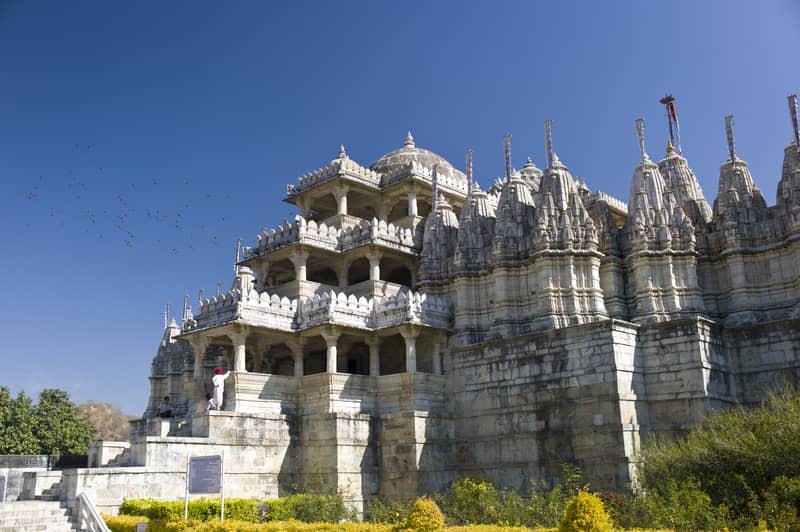 The beautiful Dilwara Jain Temples