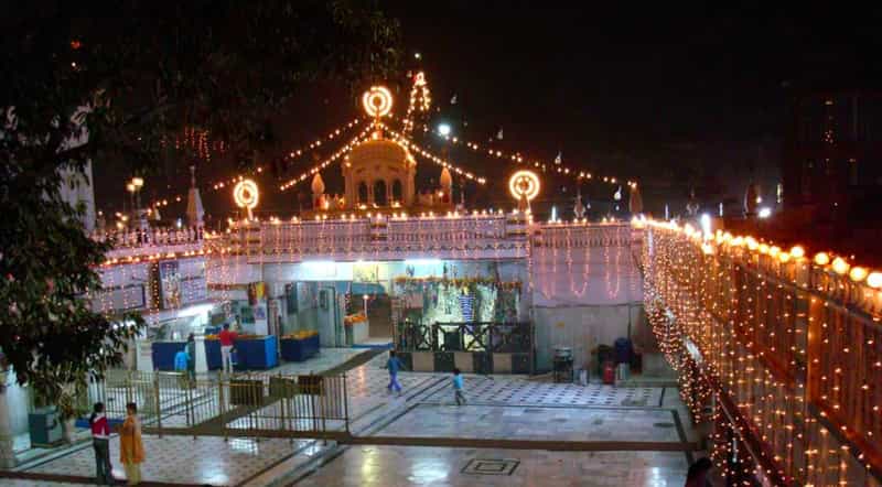 The temple at night  | Temples in Amritsar