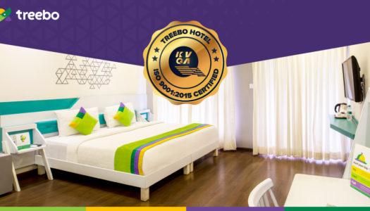 Treebo Hotels Is Now An ISO 9001:2015 (Quality Management System) Certified Hotel Chain
