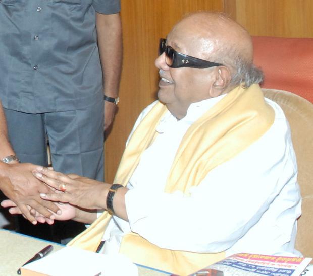 M Karunanidhi - Late DMK President and Chief Minister of Tamil Nadu