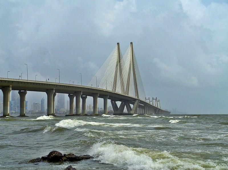 Bandra-Worli Sea Link, Maharashtra, Engineering marvel in India