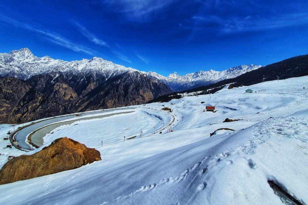 Auli is also one of the best places to visit in December 