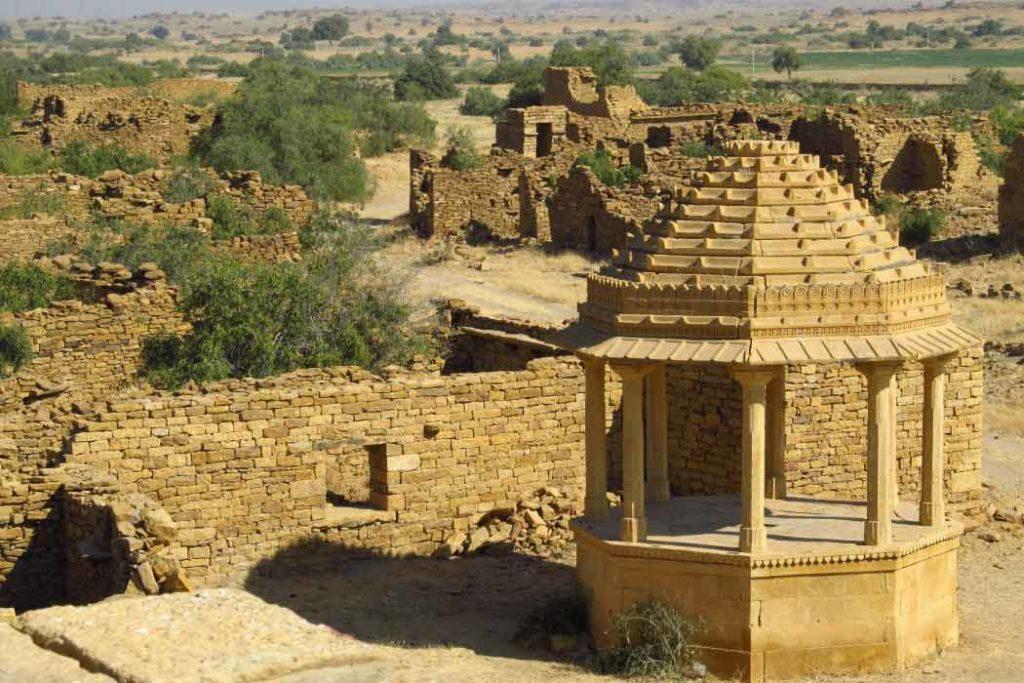 Kuldhara - an abandoned, and supposedly haunted village in Rajasthan. 