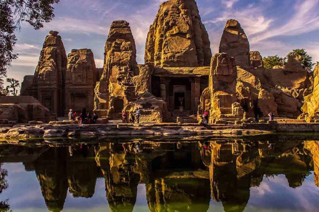 The neo-lithic structures that served as home to Mahabharata's Pandavas- Masroor Rock Cut Temples