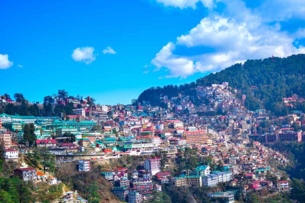 The queen of hills of Shimla during weekend getaways from Ludhiana.