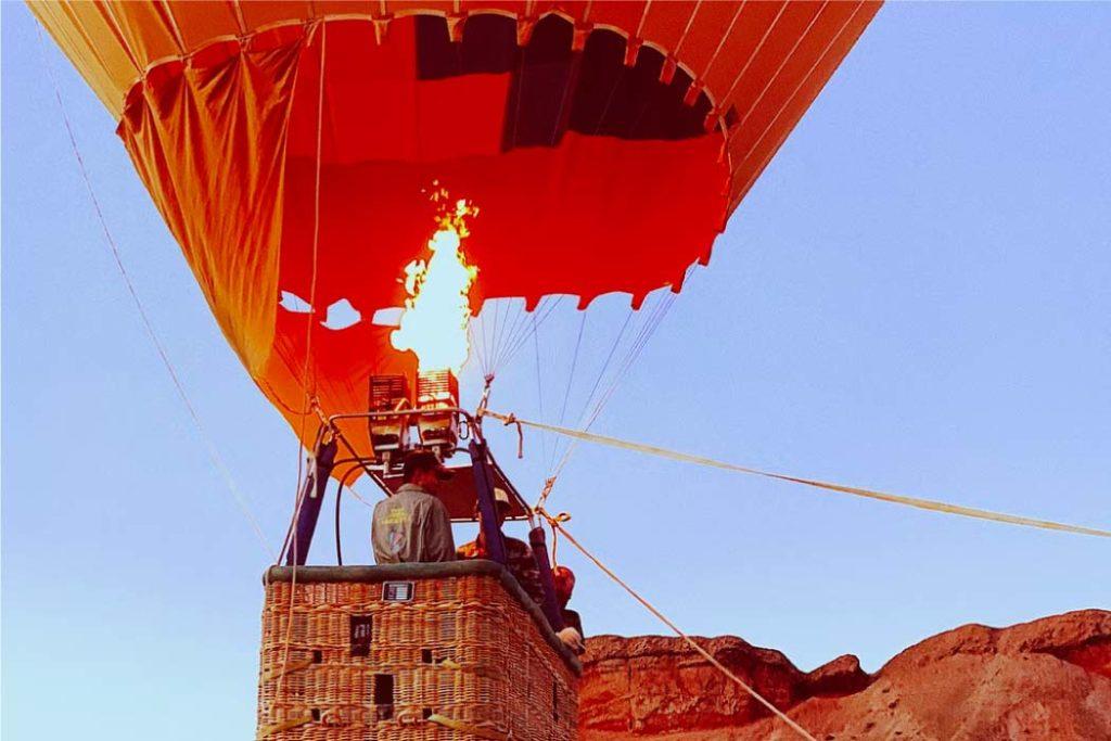 Hampi is also one of the hot air balloon rides destination in India