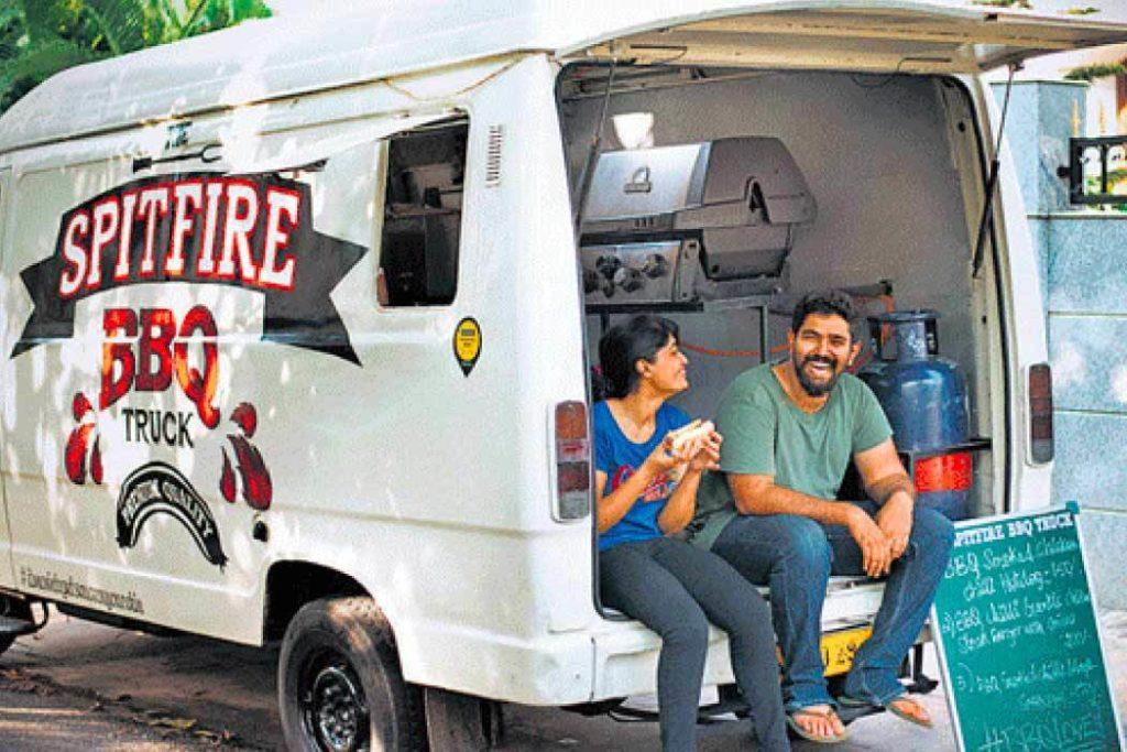 The Spitfire B.B.Q. Club, Bangalore is one of the best food trucks in India
