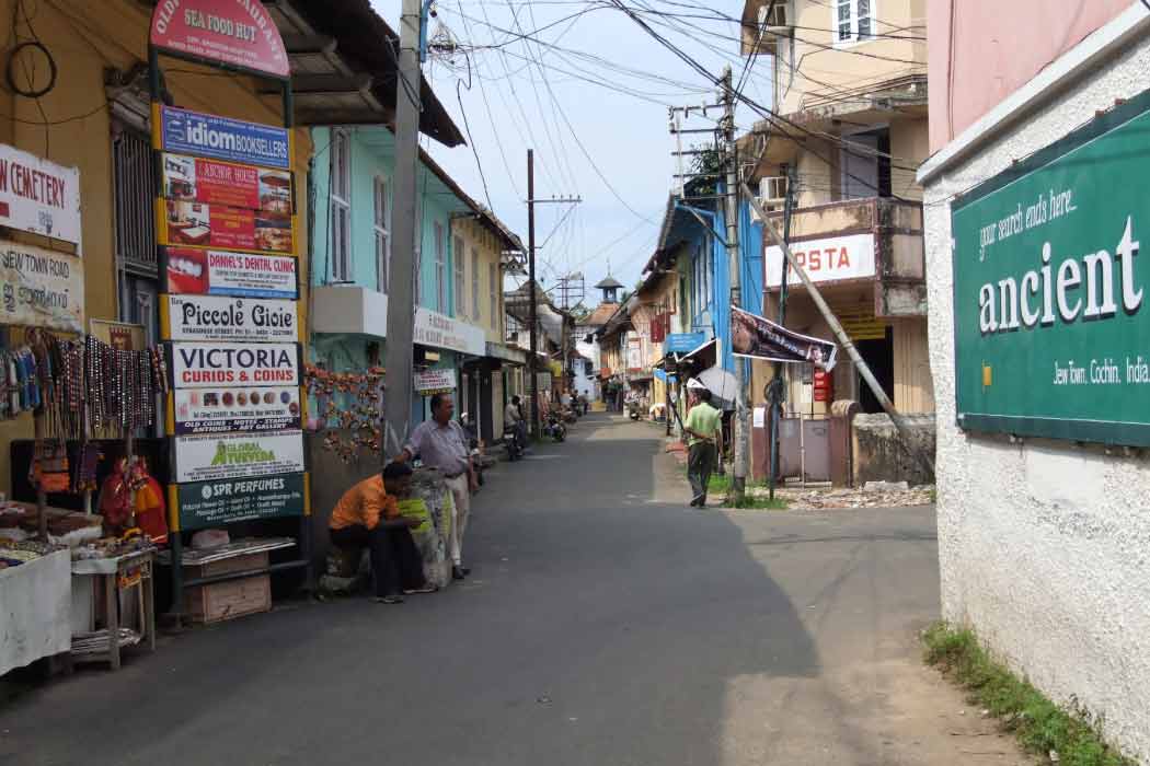 Jew Town is one of the best places to visit in Kochi