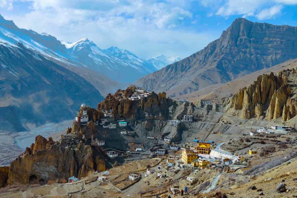Spiti Valley is one of the best places to visit in monsoon in India. 