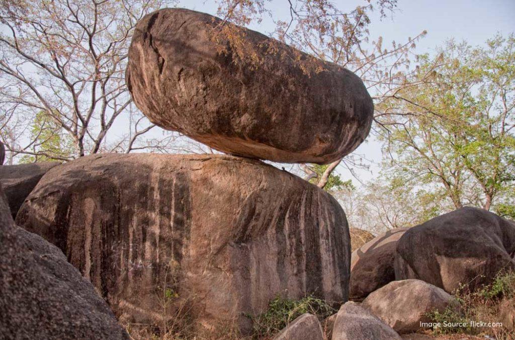 Balancing Rock is one of the best places to visit in Jabalpur. 
