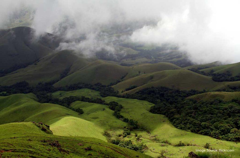 The misty surrounding of Kudremukh can be visited while checking out tourist places in Chikmagalur.