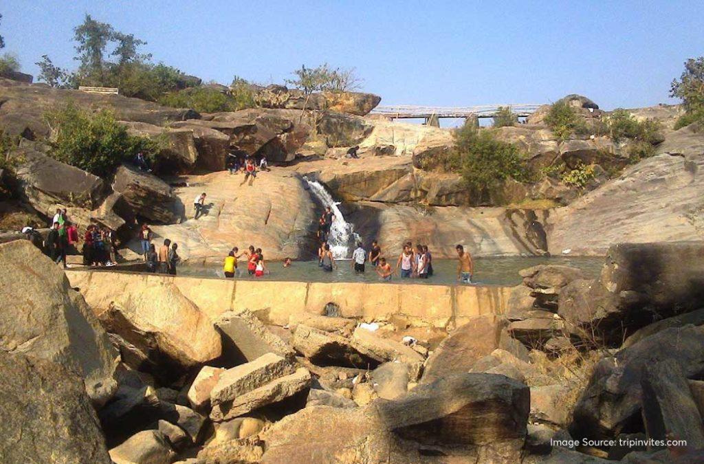 Panch Gagh Waterfalls is one of the best places to visit in Ranchi