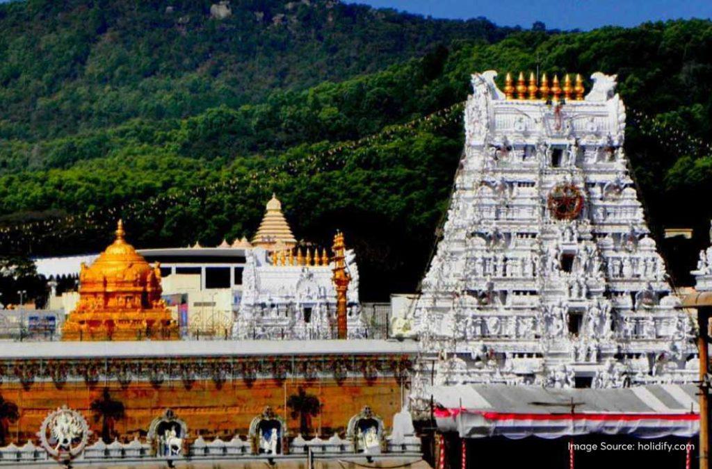 Shri Venkateshwara Swamy Vaari Temple is one of the best places to visit in Tirupati.