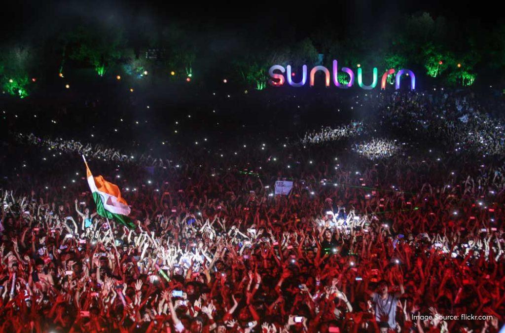 Sunburn is one of the best music festivals in India 
