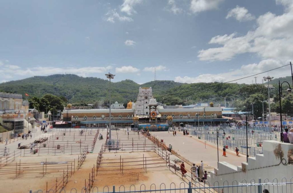 Tirumala Temple is one of the best places to visit in Tirupati.