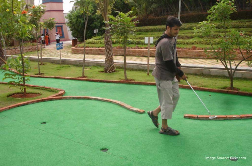 Mini Golf at the Innovative Film City, Bangalore