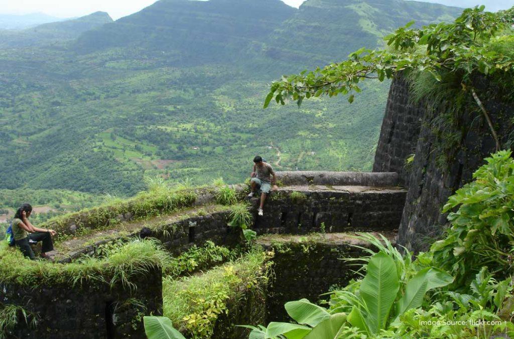 Trekking to the fort with your travel buddies is one of the top things to do in Lonavala.