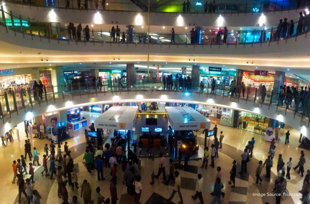 Check out the biggest mall in India for shopping and entertainment