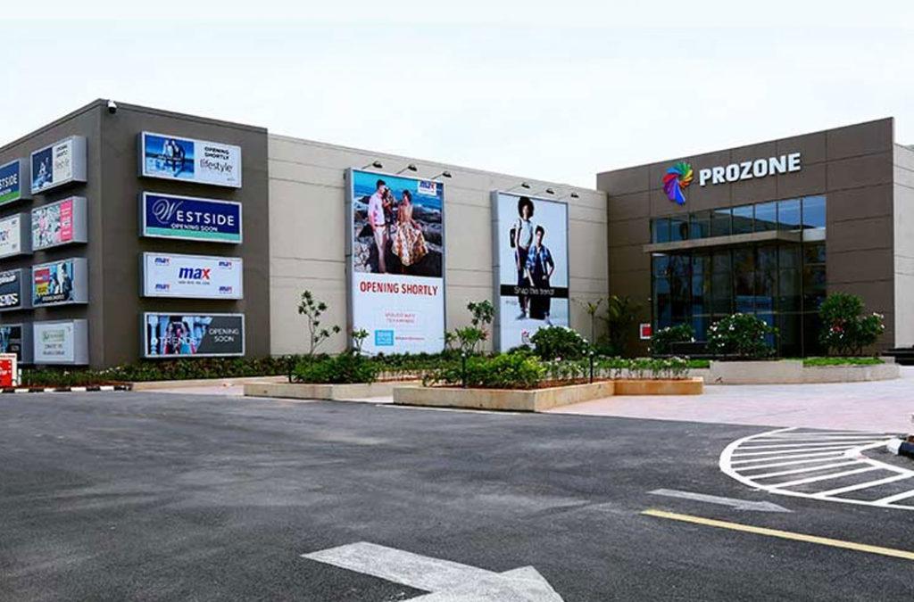 Prozone Mall is one the best malls in Coimbatore spread across a large area.