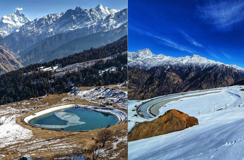 Auli is one of the top hill stations near Lucknow