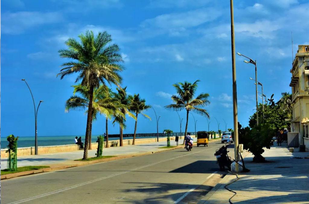 Street view of Pondicherry- Best time to visit Pondicherry is now