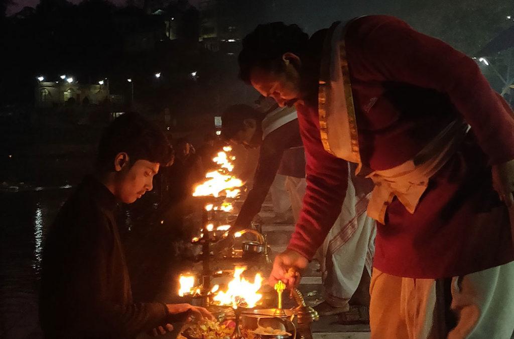 Ganga Aarti- the best time to visit Rishikesh is all-year-round