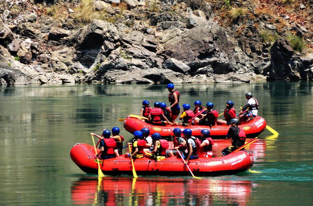 River Rafting- the best time to visit Rishikesh is all-year-round