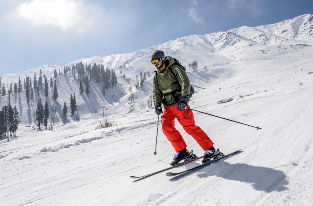 Adrenaline rush from skiing in Gulmarg. A must add to your Kashmir itinerary