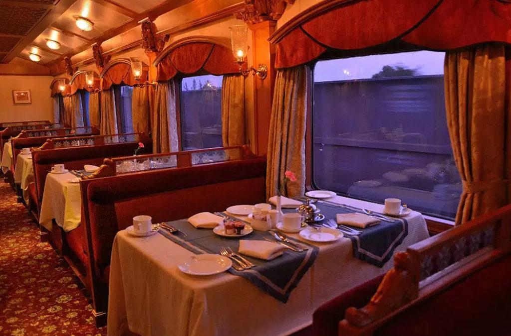 The Deccan Odyssey is one of the most beautiful luxury trains in India