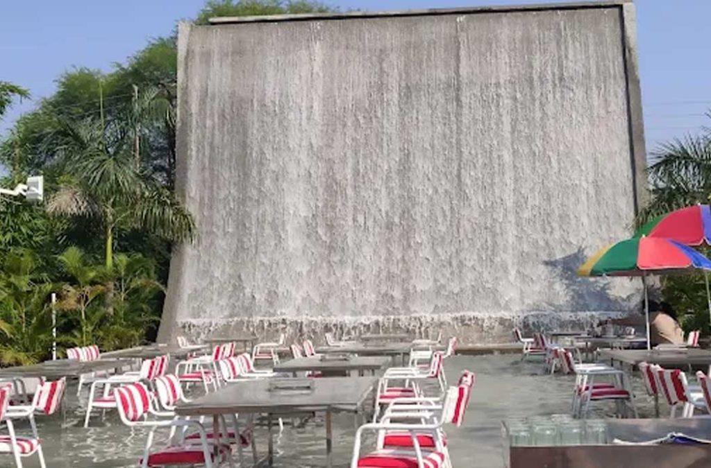 The Waterfall Restaurant is a must visit restaurants in Indore