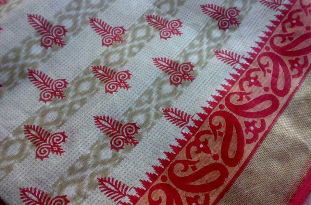 Ikat is one of the textiles in India loved by many