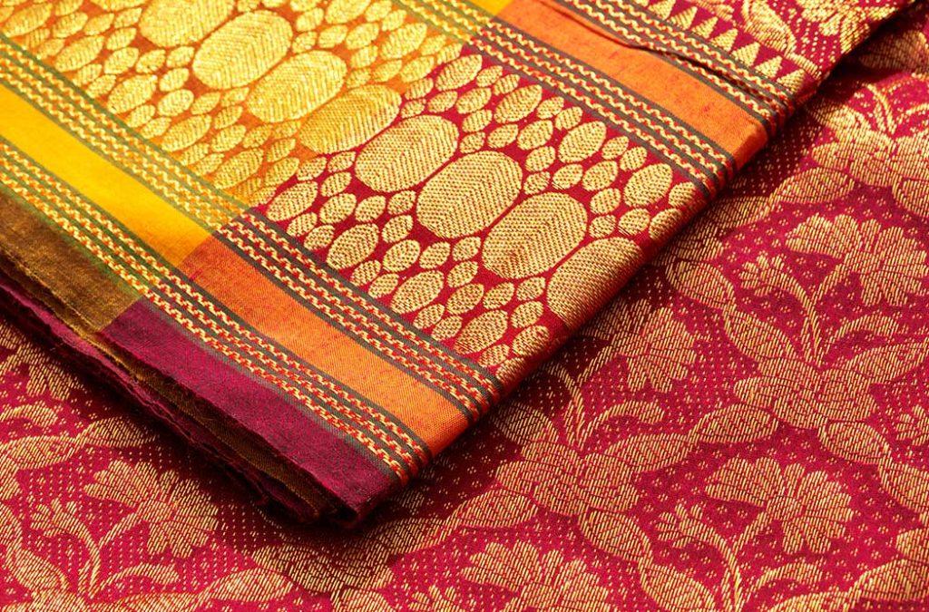 Kanjeevaram Silk is a must try textile in India 