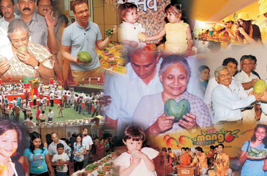 National Mango Festival displays the different Mango varieties from across the country and also conducts events like mango-eating competitions.