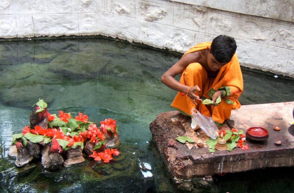 The Taptapani Hot Springs in India are famous among newly married couples who come here to seek the blessings of the deity in the Taptapani Temple.
