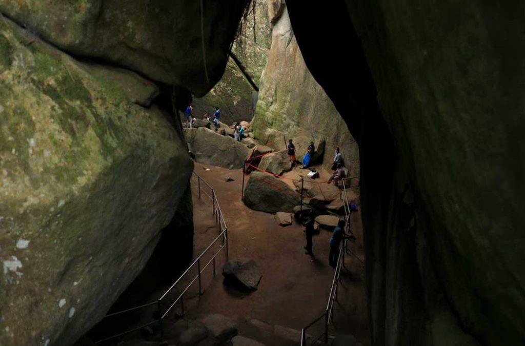 Fun way to explore caving in India
