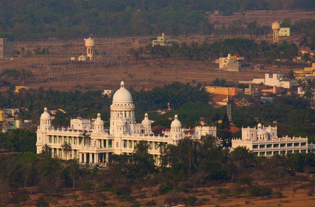 Winter is the best time to visit Mysore because that's when the Lalitha Mahal Palace seems to be at its full glory. 