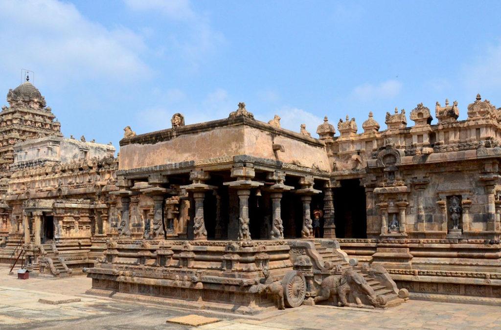 Following the principles of Agama Shastra, this Airavateshwara temple was built during the 12th Century by Rajaraja Chola II. 
