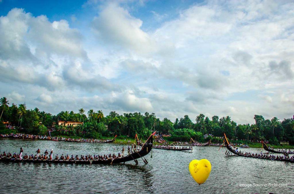 Aranmula Boat Race is dedicated to the deity - Lord Krishna in the Sree Parthasarathy Temple of Aranmula.