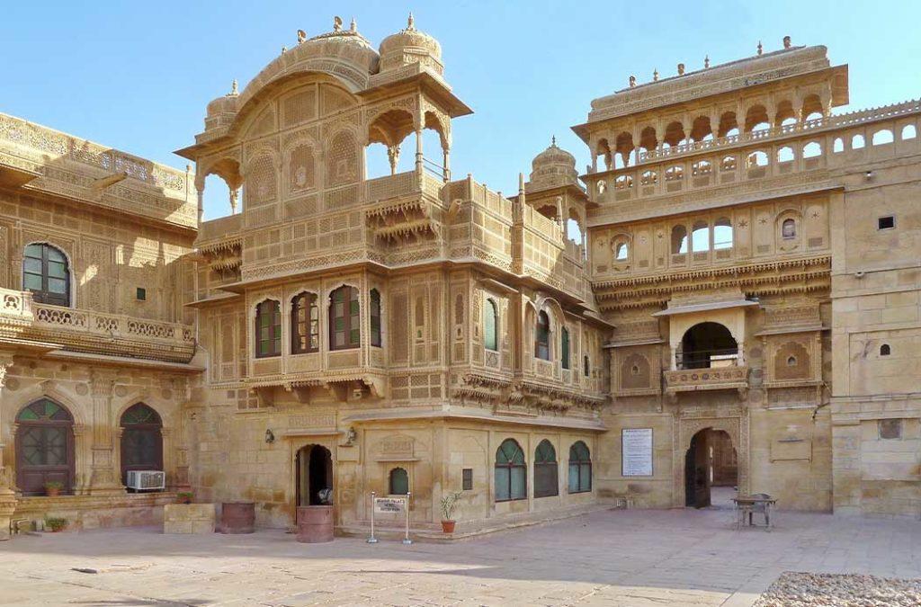 Jaisalmer's beautiful Mandir Palace. Best time to visit Jaisalmer. 