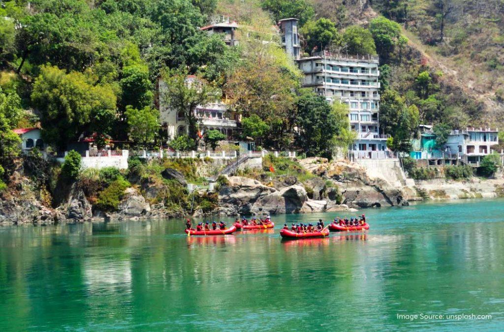 River rafting in Rishikesh remains to be an enjoyable activity throughout the year. 
