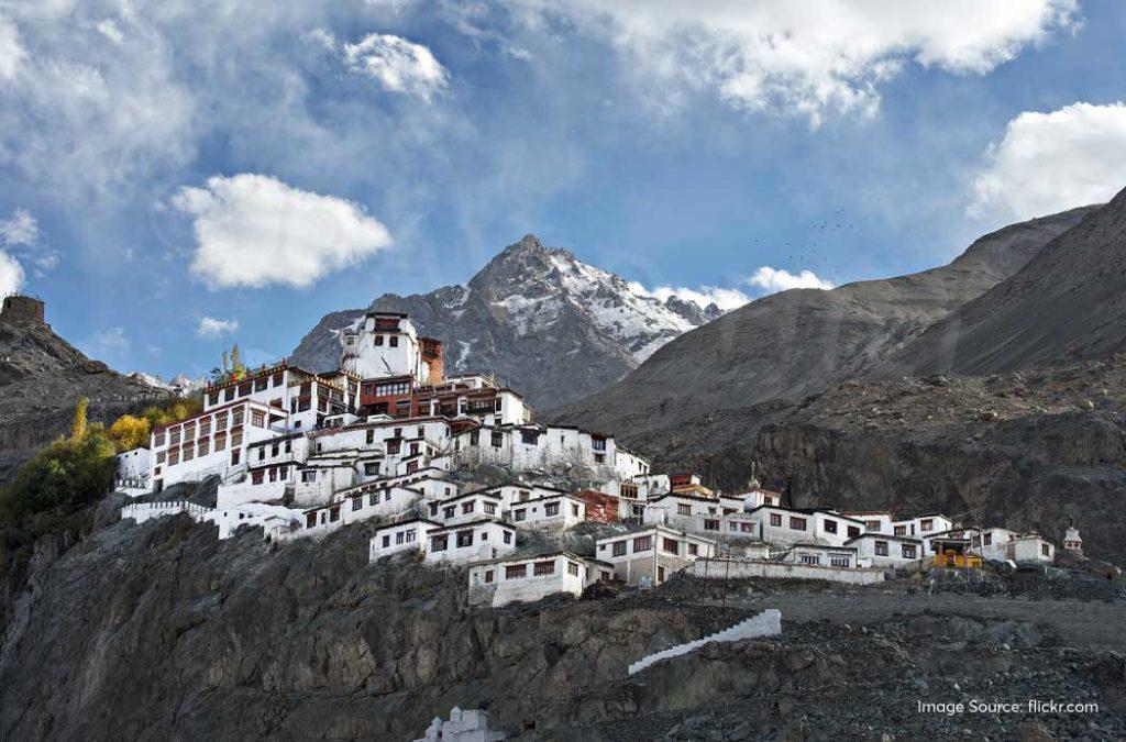If you are in search of monasteries in Ladakh that let you stay there for a while, then you must visit the Diskit Gompa. 