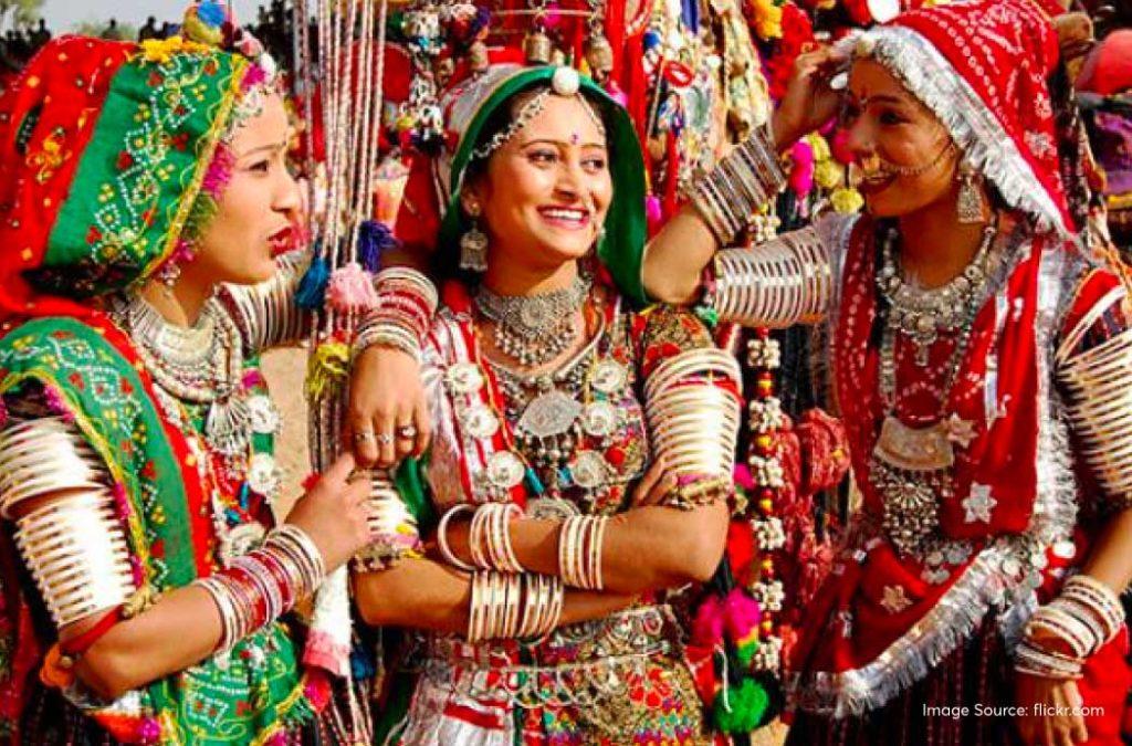 The Ramdevji Fair happens at the Ramdevji temple of Jaisalmer district.