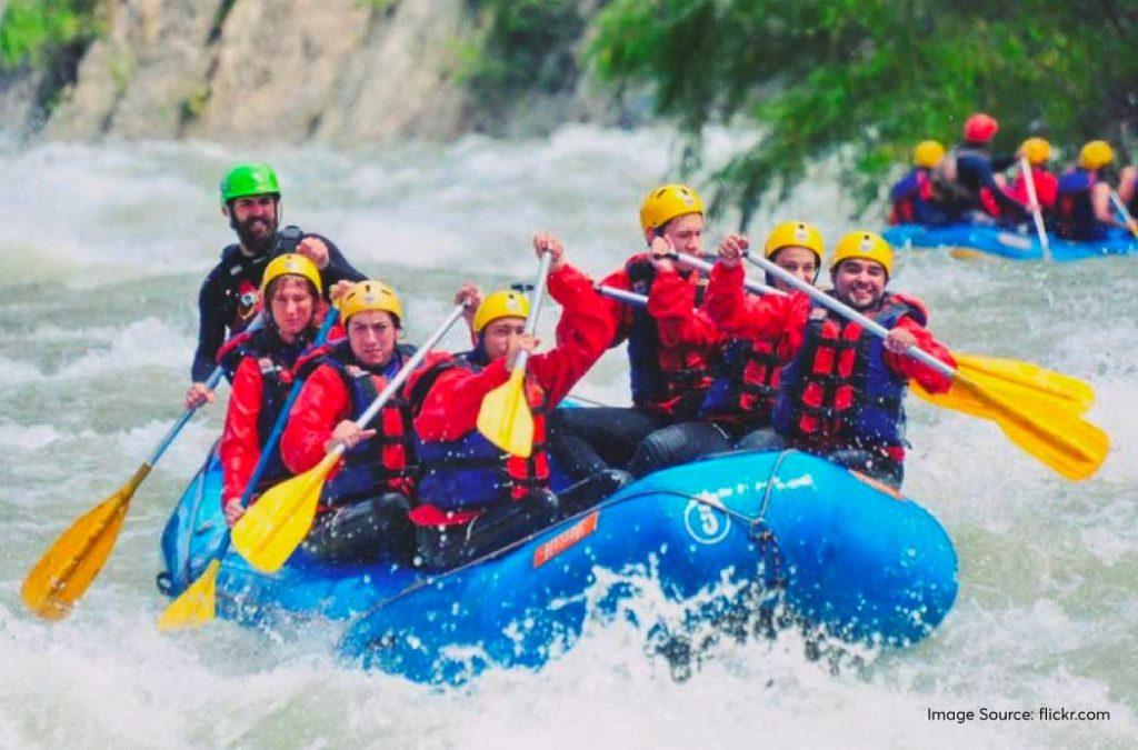 Shivpuri is the ideal river rafting route for people who want to raft for a longer distance at a lesser price.