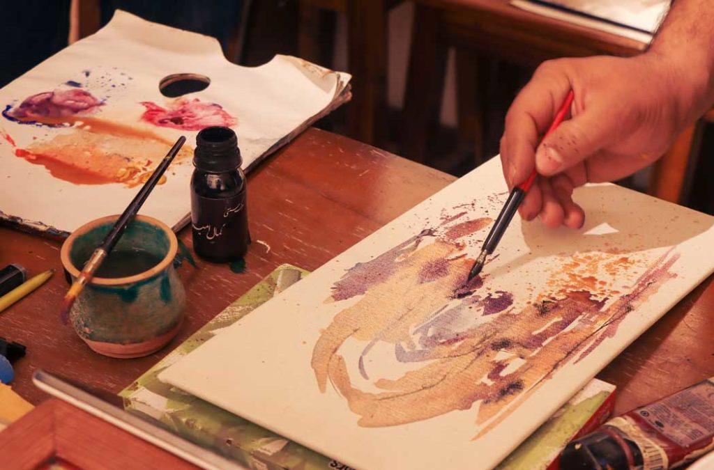 The Gallery Cafe is one of the most  breathtaking art cafes in India
