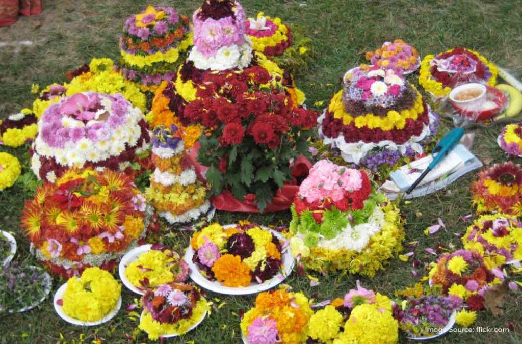 Bathukamma Festival will happen for a total of 9 days and end on Durgashtami.