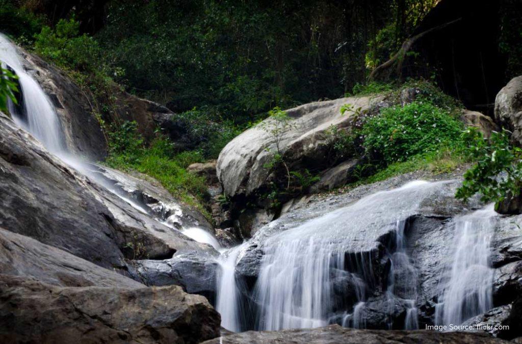 In ancient days, it was known as ‘Kaviyaruvi’ waterfalls. 