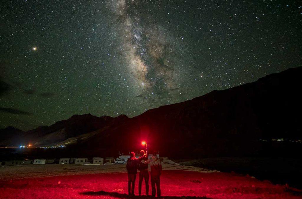 Spiti Valley is one of the most peaceful places for stargazing in India in the state of Himachal Pradesh.