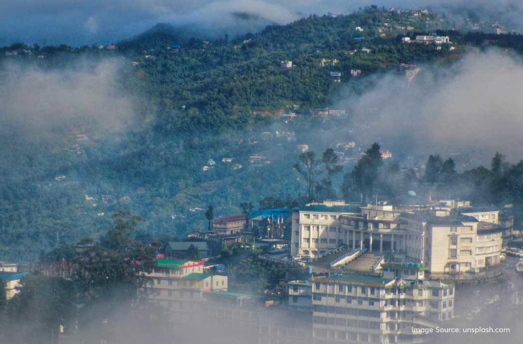 Kohima is in Nagaland and is a spectacular village. 
