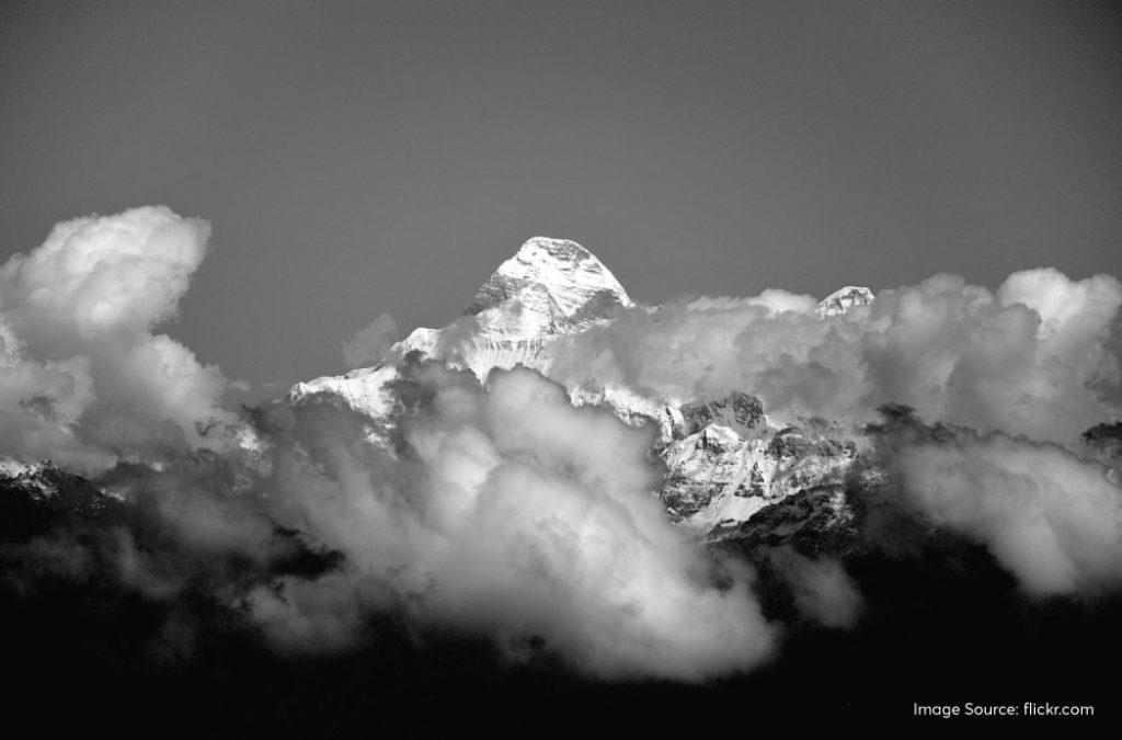 The Nanda Devi Peak is the second-highest mountain in India and is of great spiritual significance to the people of Sikkim and the Hindu community. 